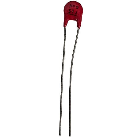 Capacitor Cerâmico 50pF x 50V 5%  NP0 = NP051J