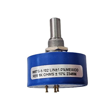 Potenciômetro de Precisão 1K 10% 6657S-1-102 Bourns