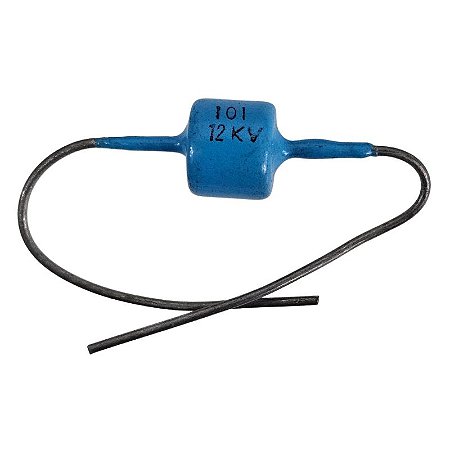 Capacitor Cerâmico 100pF x 12KV Z5U = 101 12KV