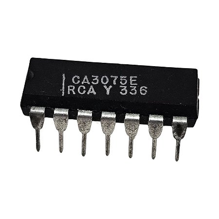 CA3075E Circuito Integrado Rca