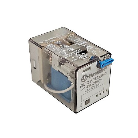 Rele Finder 60.12.9.012.0040 10A 250V 12VDC