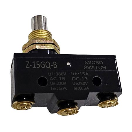Chave Micro Switch Fim de Curso Z-15GQ-B 15A 250V