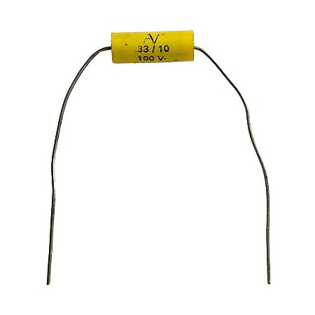 Capacitor Poliéster 330K/10 x 100V = .33/10 100V 1.50MKT