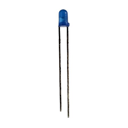 Led 3MM Azul Difuso 500-700MCD