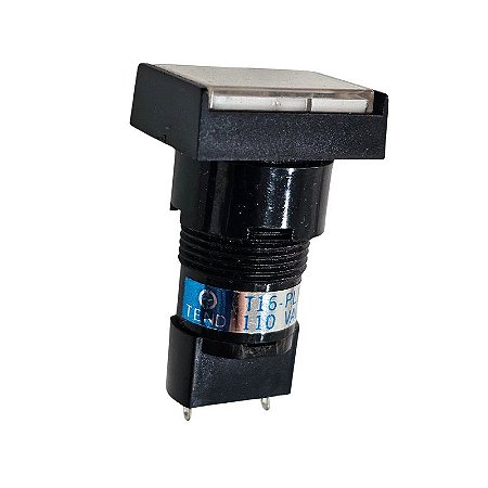 Sinaleiro Retangular Branco T16-PL1 110VAC Tend