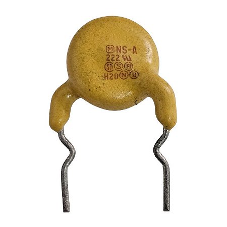 Capacitor Cerâmico 2K2 x 250V = 222 NS-A