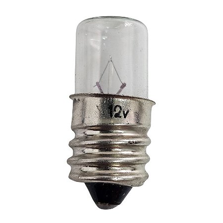 Lâmpada 12V Rosqueável Prateada