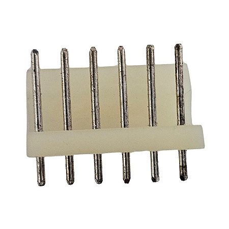 Conector KK 3,96MM Macho 6 Vias 180º PCMC3-06 = DS1072-06MVT6 3,96MM 180º = 5028-06