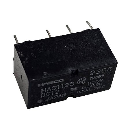 Rele HAS112S DC12V 1A 24VDC 0,5A 120VAC Hasco