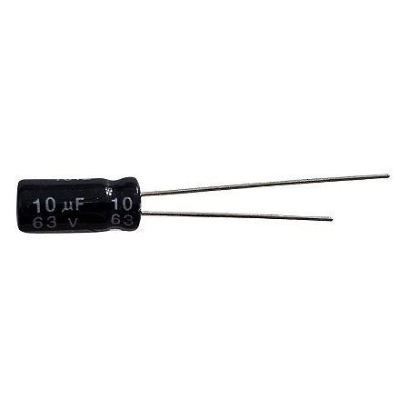 Capacitor Eletrolítico 10uF x 63V RD 105º Jwco 5DX11A