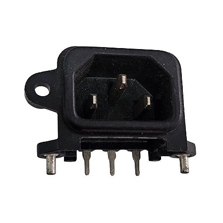 Tomada DAC-14 10A 250V Tripolar Macho Para Pci