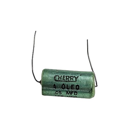Capacitor a Óleo .05mFD x 1.6K Vdc +-10% Axial Cherry