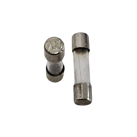 Fusível 0,7A = 700Ma 250V Pequeno 5DX20 Vidro