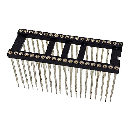 Soquete 40 Pinos Torneado Prateado Celis