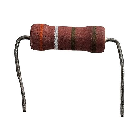 Resistor 3R9 2W 5% Pre Formado