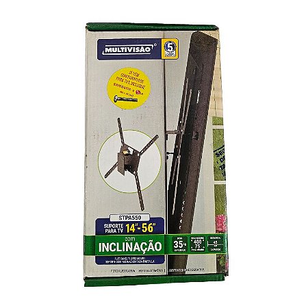 Suporte Para Tv 14"-56" Com Inclinação STPA550 Multivisão