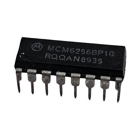 MCM6256BP10 Circuito Integrado Motorola