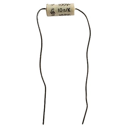 Capacitor Poliéster 10K x 100V Axial = 10n/K 100V Thonsom