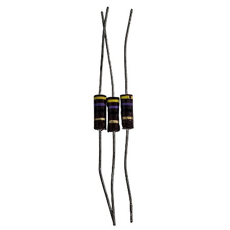 Resistor de Carvão 47R 2W 5%