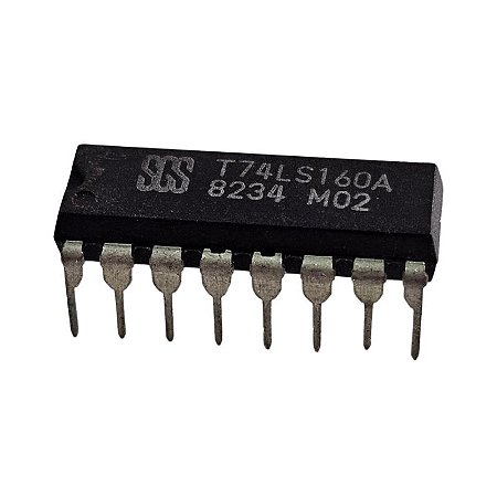 SN74LS160A = T74LS160A Circuito Integrado Sgs