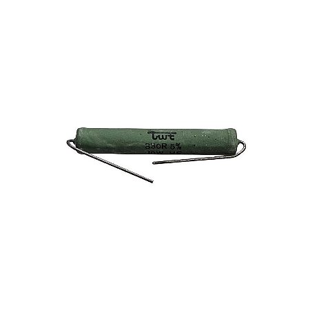 Resistor 330R 10W 5% Axial Verde Twt