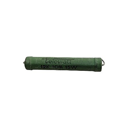 Resistor 12K 15W 10% Axial Verde Telewatt