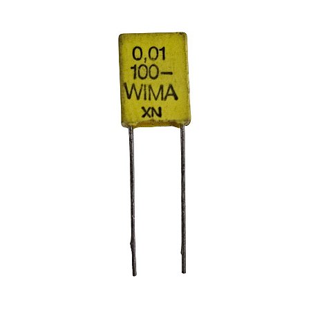 Capacitor Poliéster 10nF x 100V = 0,01 100- 5% Wima