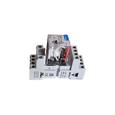 Kit Rele RMI A 4 5 24V E Base ZMI4NA Carlo Gavazzi