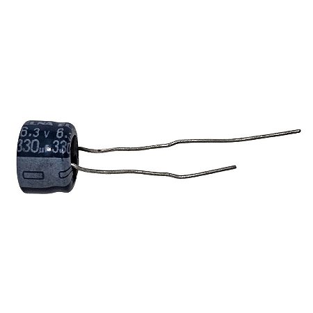 Capacitor Eletrolítico 330uF x 6,3V RD 85º Elna