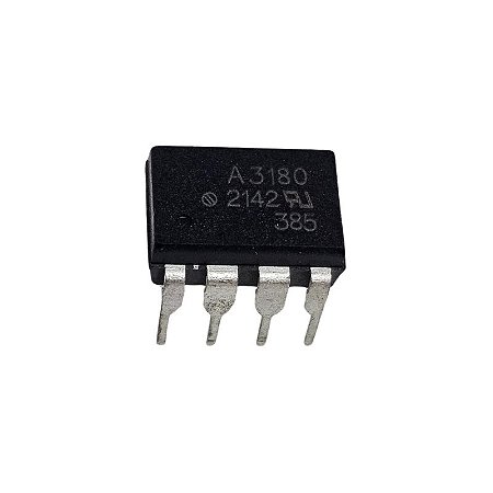 A3180 = HCPL3180 Circuito Integrado Dip-8