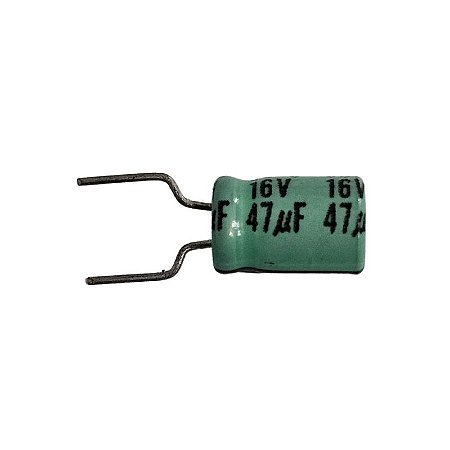 Capacitor Eletrolítico 47uF x 16V RD 85º 6900 Towa