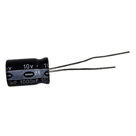 Capacitor Eletrolítico 1000uF x 10V RD 105º United