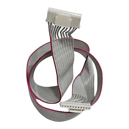 Cabo Flat 11 Vias x 45CM Com Conector