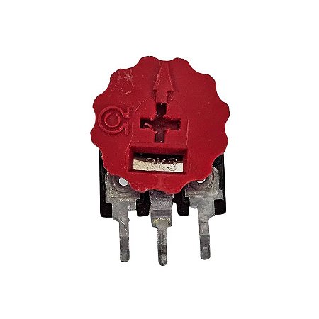 Trimpot 3K3 Vertical WH188A Vertical Com Botão