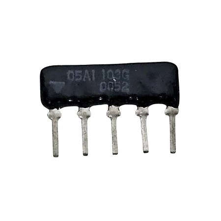 Rede Resistiva 10K 5 Pinos = 05A1.103G Preta