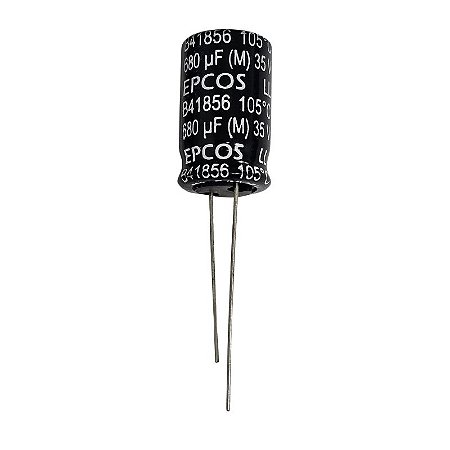 Capacitor Eletrolítico 680uF x 35V RD 105º B41856 12,5DX20A Epcos