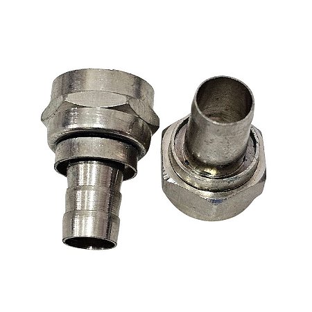 Conector Para Cabo Coaxial Com Anel