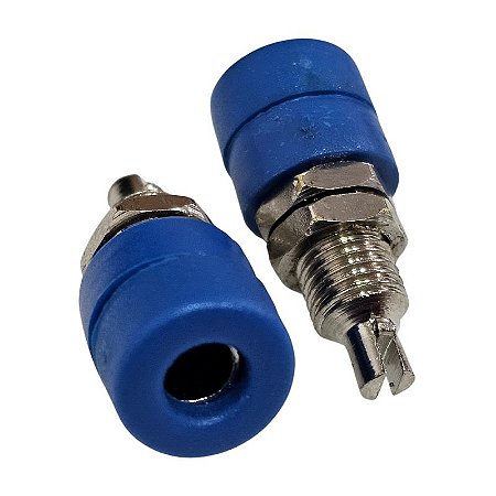 Borne para Pino Banana 4mm B57 Azul