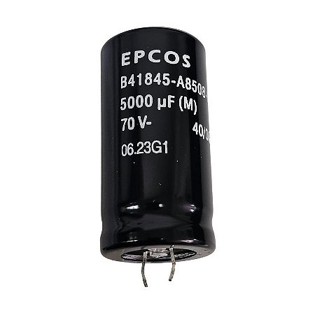 Capacitor Eletrolítico 5000uF x 70V RD 85º Snapin Epcos
