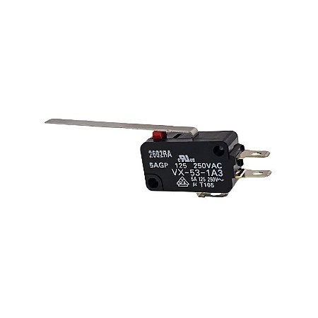 VX-53-1A3 Chave Micro Switch Omron Haste Longa 51MM