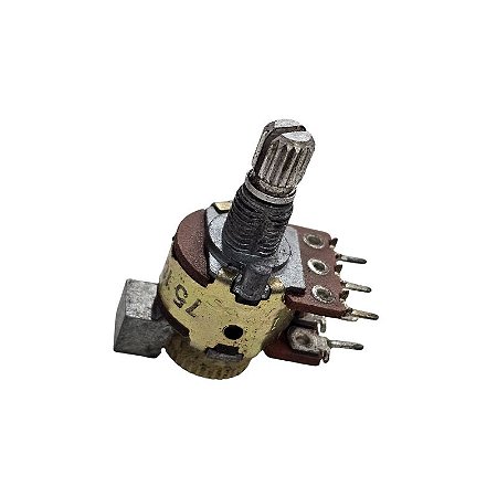 Potenciômetro de Balanço 10K Rotativo Duplo 6 Terminais Alps = 10KCX2