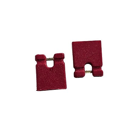 Conector Mini Jumper Sem Aba Vermelho