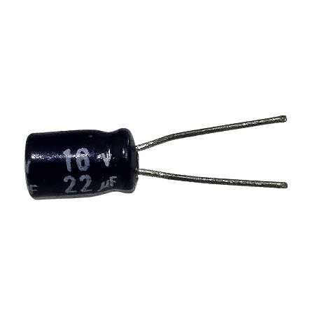 Capacitor Eletrolítico 22uF x 16V RD 85°