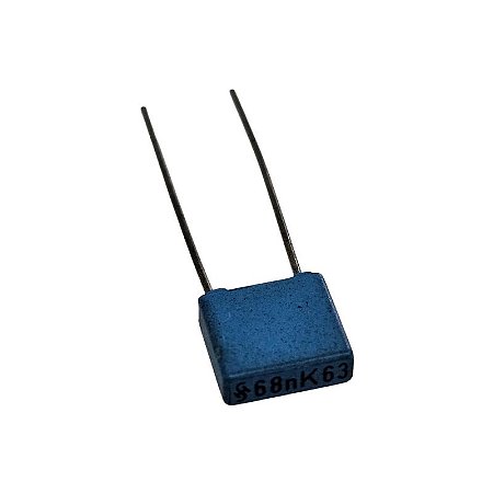 Capacitor Poliéster 68K x 63V = 68NK63 Siemens