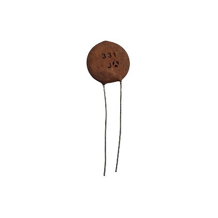 Capacitor Cerâmico 330pF x 50V = 331J Thonsom