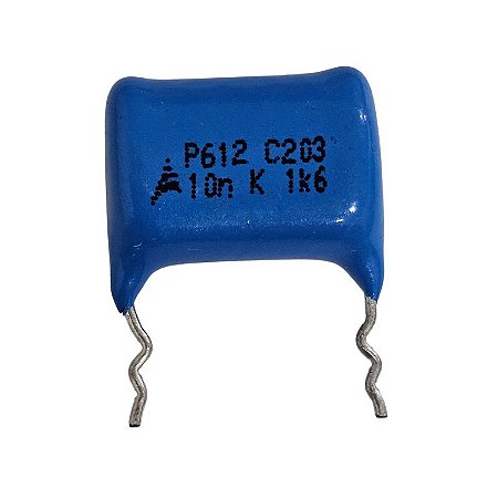 Capacitor Poliéster 10K x 1K6 10% = 10N K 1K6
