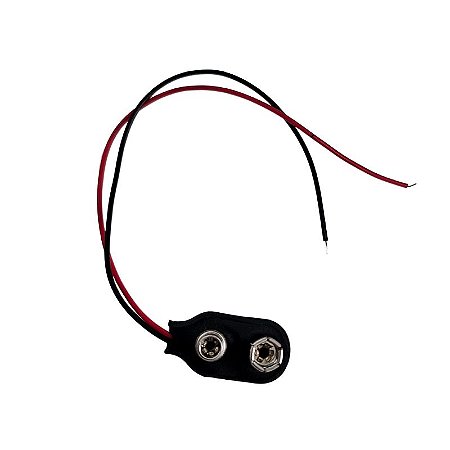 Terminal Para Bateria 9V Com Fio