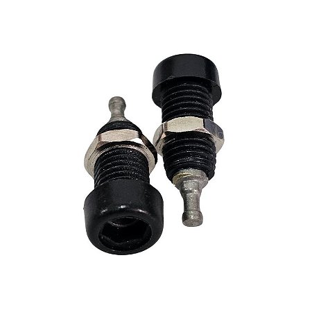 Borne 257 Preto Para Pino Banana 4MM