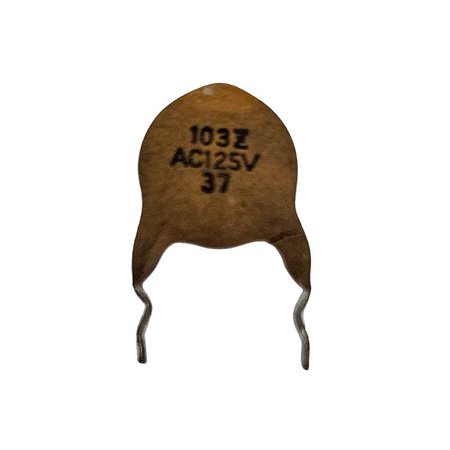Capacitor Cerâmico 10K x 125V = 103Z AC125V