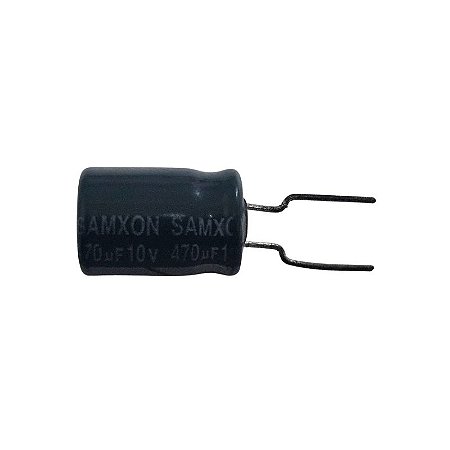 Capacitor Eletrolítico 470uF x 10V 85° Samxon